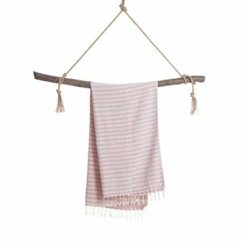 πετσέτα θαλάσσης ροζ