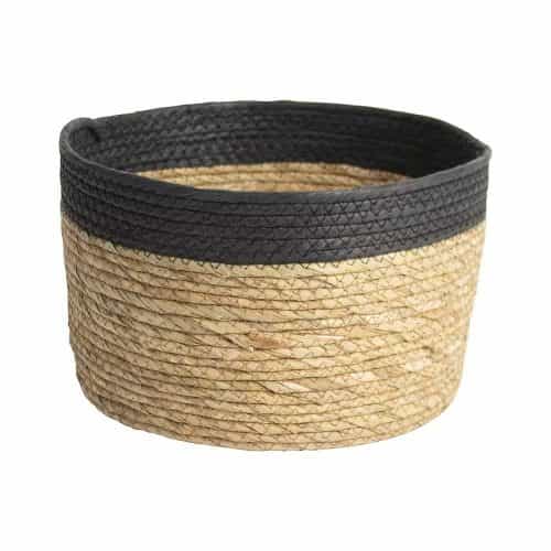 Ψάθινο καλάθι αποθήκευσης και οργανωσης