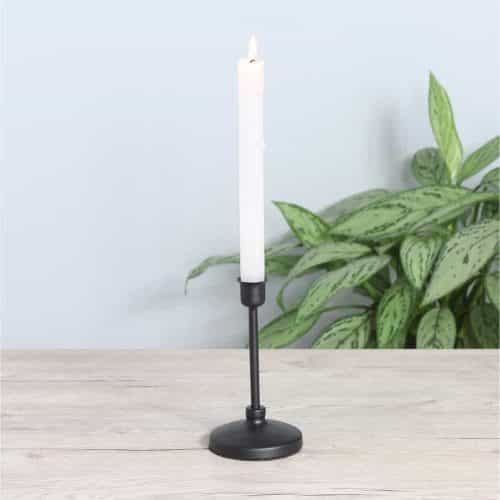 Μεταλλικό κηροπήγιο μαύρο