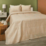 Σετ σεντόνια 100% βαμβάκι μονά whitegg powder 160×260 cm