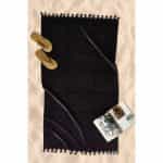Πετσέτα θαλάσσης μαύρο