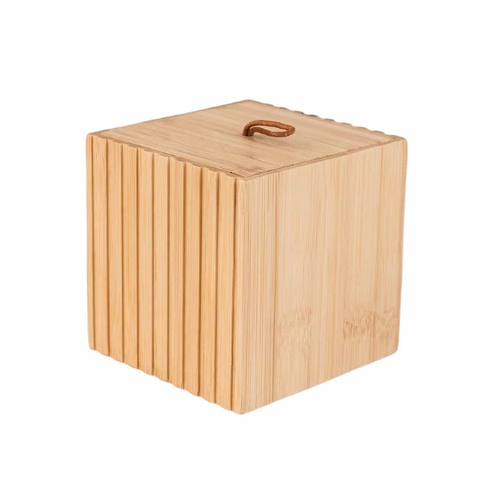 0002426_-bamboo-essentials-9x9x8cm Κουτί αποθήκευσης και οργάνωσης