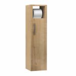 Στήλη μπάνιου μελαμίνης Murray Megapap χρώμα φυσικό οξιάς 16x14x70εκ. - Image 3