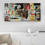 Πίνακας σε καμβά "Notary" Megapap ψηφιακής εκτύπωσης 80x40x3εκ. - Image 2