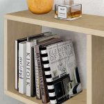 Βοηθητικό τραπεζάκι Homemania Megapap χρώμα φυσικό οξιάς 60x20x60εκ. - Image 3