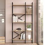 Βιβλιοθήκη Dusan Megapap χρώμα sepet oak 87,5x30x175εκ. - Image 2