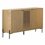 Μπουφές Naive Megapap χρώμα sapphire oak 126x40x80εκ. - Image 2