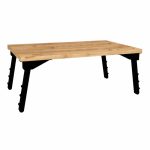 Τραπεζάκι laptop Sidon Megapap από μελαμίνη χρώμα pine oak 60x35,5x23,5εκ. - Image 2