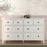 Συρταριέρα - Μπουφές μελαμίνης Sabina Megapap χρώμα λευκό 160x50x96εκ. - Image 3