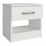 Κομοδίνο Lube Megapap χρώμα λευκό 40x28,2x40εκ. - Image 4