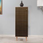 Παπουτσοθήκη - ντουλάπι Soho Megapap από μελαμίνη χρώμα sonoma 50x38x135εκ. - Image 3