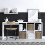 Γραφείο εργασίας Blake Megapap χρώμα λευκό 145x45x74εκ. - Image 2
