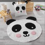 Παιδικό χαλάκι στρόγγυλο panda