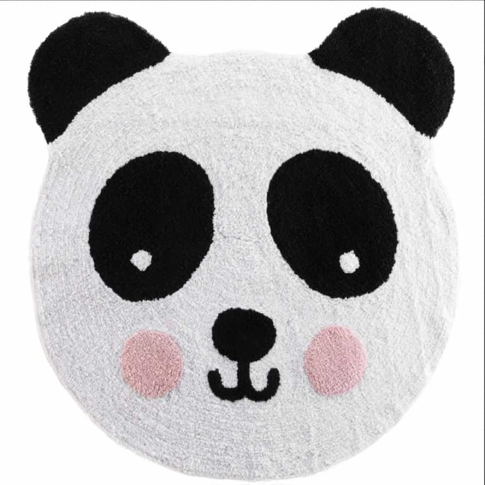 PETIT-PANDA-1 Παιδικό χαλάκι στρόγγυλο panda