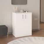 Παπουτσοθήκη - Ντουλάπι Manolo Megapap χρώμα λευκό 60x38x81,4εκ. - Image 2