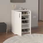 Παπουτσοθήκη - Ντουλάπι Manolo Megapap χρώμα λευκό 60x38x81,4εκ. - Image 3