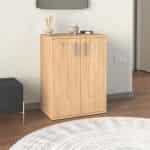 Παπουτσοθήκη - Ντουλάπι Manolo Megapap χρώμα sapphire oak 60x38x81,4εκ. - Image 2