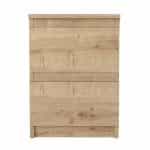 Κομοδίνο Breve Megapap χρώμα sapphire oak 39,8x41,8x55εκ. - Image 6