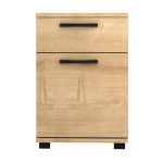 Κομοδίνο - συρταριέρα γραφείου Veto Megapap χρώμα φυσικό οξιάς 40x39x57εκ. - Image 2