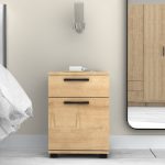 Κομοδίνο - συρταριέρα γραφείου Veto Megapap χρώμα φυσικό οξιάς 40x39x57εκ. - Image 6