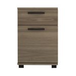 Κομοδίνο - συρταριέρα γραφείου Veto Megapap χρώμα καρυδί 40x39x57εκ. - Image 2