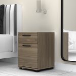 Κομοδίνο - συρταριέρα γραφείου Veto Megapap χρώμα καρυδί 40x39x57εκ. - Image 3