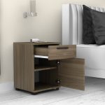 Κομοδίνο - συρταριέρα γραφείου Veto Megapap χρώμα καρυδί 40x39x57εκ. - Image 5