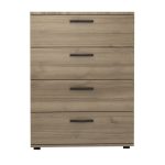 Συρταριέρα Velika Megapap χρώμα καρυδί 73x44x96εκ. - Image 3