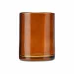 Ποτηράκι μπάνιου amber γυάλινο