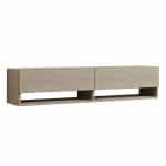 Έπιπλο τηλεόρασης επιτοίχιο Arges Megapap χρώμα travertine 140x29,6x30εκ. - Image 4