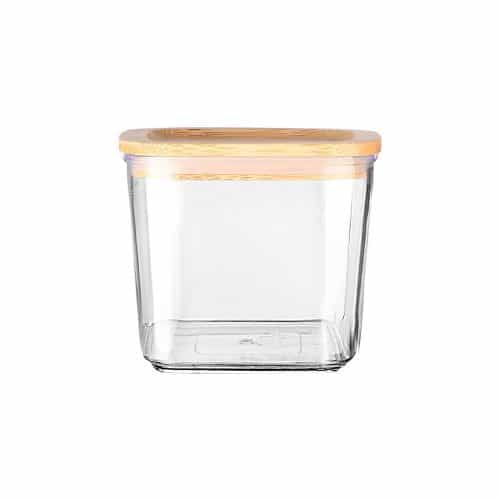 Δοχείο αποθήκευσης bamboo πλαστικό