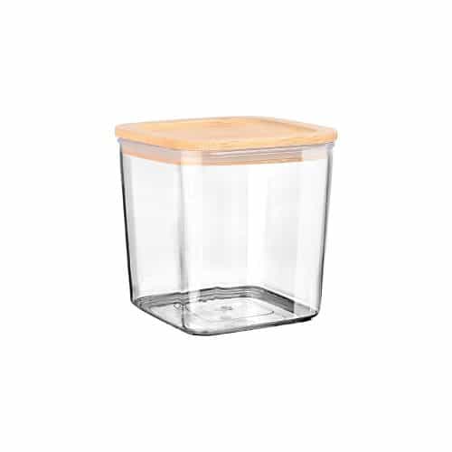 Δοχείο αποθήκευσης bamboo πλαστικό