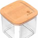 Δοχείο αποθήκευσης bamboo πλαστικό