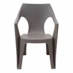 Πολυθρόνα πολυπροπυλενίου Dante χρώμα cappuccino 57x55x79εκ. - Image 4