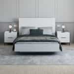 Κρεβάτι Oryana Megapap χρώμα λευκό 160x200εκ. - Image 2