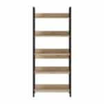 Βιβλιοθήκη Connect Megapap χρώμα florida oak 73x35x172εκ. - Image 5