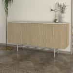 Μπουφές Rebel Megapap χρώμα rota oak - sandstone 150x45x76,5εκ. - Image 3