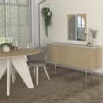 Μπουφές Rebel Megapap χρώμα rota oak - sandstone 150x45x76,5εκ. - Image 5