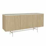 Μπουφές Rebel Megapap χρώμα rota oak - sandstone 150x45x76,5εκ. - Image 6
