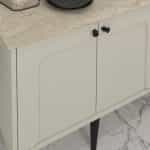 Μπουφές Sevilla Megapap χρώμα sandstone - travertine 150x44,6x72,2εκ. - Image 4