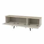 Έπιπλο τηλεόρασης Sevilla Megapap χρώμα sandstone - travertine 150x35x45,6εκ. - Image 6
