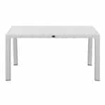 Τραπέζι πολυπροπυλενίου Kalan Megapap χρώμα λευκό 150x90x75εκ. - Image 3