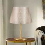 Φωτιστικό επιτραπέζιο Rosenthal Megapap ύφασμα Pvc χρώμα χρυσό 22x17x37εκ. - Image 2