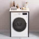 Έπιπλο πλυντηρίου Doyle Megapap χρώμα λευκό 67x60x92,8εκ. - Image 2