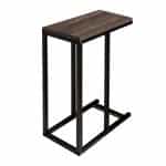 Τραπεζάκι βοηθητικό Agiro Megapap χρώμα rustic καρυδί 45,7x25,5x62,9εκ. - Image 2