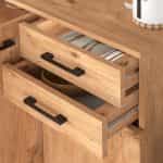 Παπουτσοθήκη - ντουλάπι Polly Megapap χρώμα pine oak 108x35x108εκ. - Image 4