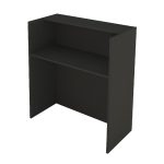 Γραφείο υποδοχής - reception Aloha Megapap με LED χρώμα ανθρακί - sepet oak 95,5x40x110,3εκ. - Image 8