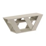 Έπιπλο τηλεόρασης Pipralla Megapap χρώμα sandstone 110x30x40εκ. - Image 4