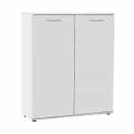 Ντουλάπι - παπουτσοθήκη 24 ζευγών Ultra Megapap δίφυλλο χρώμα λευκό 91x35x108εκ.