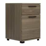 Κομοδίνο - συρταριέρα γραφείου Veto Megapap χρώμα καρυδί 40x39x57εκ.